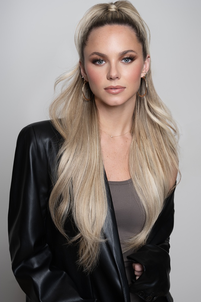 Great Lengths hair extensions before after houston hair salon