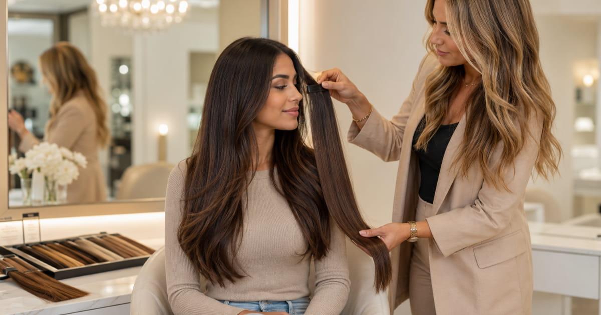 Hidden Damage or Flawless Length? 3 Things to Ask Before Booking an Extensions Salon Hidden Damage or Flawless Length? 3 Things to Ask Before Booking an Extensions Salon